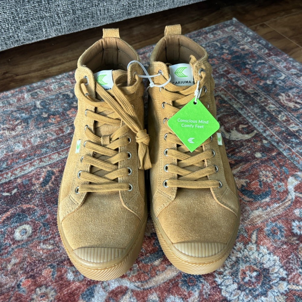 NWT Cariuma “Cleaner” Suede Boots • Brown • Men’s 10.5 / Women’s 13 - Picture 3 of 7